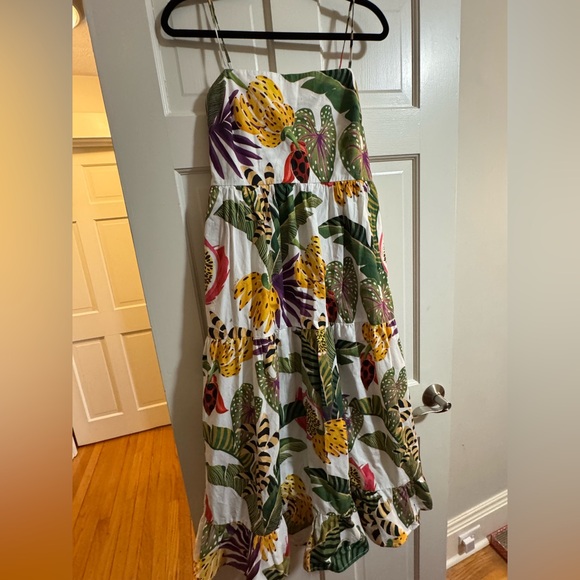 Farm Rio Striped Forest Dress - Picture 6 of 6